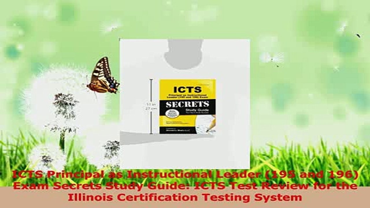 Download  ICTS Principal as Instructional Leader 195 and 196 Exam Secrets Study Guide ICTS Test Free Books