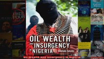 Oil Wealth and Insurgency in Nigeria