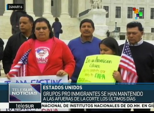 Migrantes en EE.UU. esperan fallo sobre órdenes migratorias