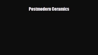Download ‪Postmodern Ceramics‬ PDF Online