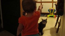 Every Day This Cat Has Adorable Conversations With This Baby