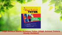 PDF  High School Earth Science Tutor High School Tutors Study Guides PDF Book Free