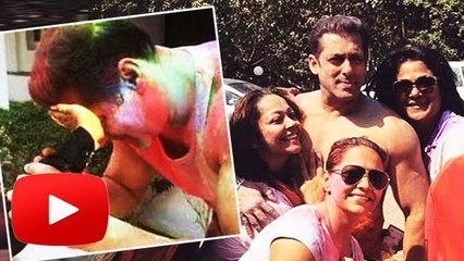 Salman Khan's HOLI PARTY With Family | Flash Back