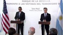 Obama e Macri homenageiam vítimas da ditadura
