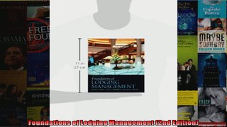 Foundations of Lodging Management 2nd Edition
