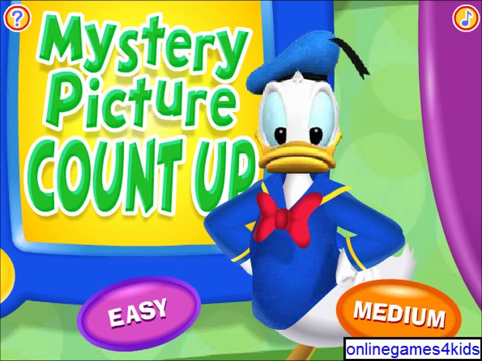 Mickey Mouse Clubhouse Mystery Picture Count Up Game