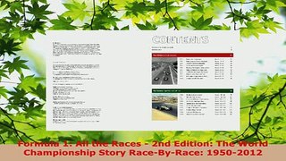 Download  Formula 1 All the Races  2nd Edition The World Championship Story RaceByRace Free Books