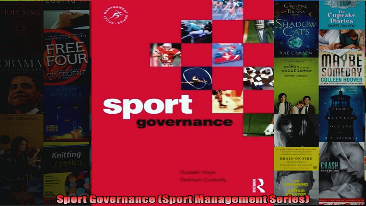 Sport Governance Sport Management Series
