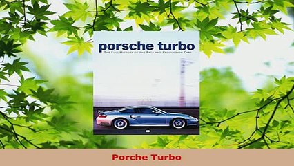Download  Porche Turbo Ebook