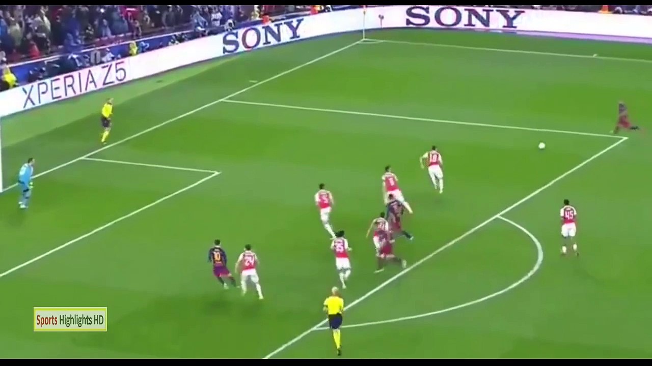 Luis Suarez Amazing Volley Goal vs Arsenal 16/3/2016 (HD)