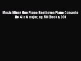 [Download PDF] Music Minus One Piano: Beethoven Piano Concerto No. 4 in G major op. 58 (Book