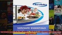 ServSafe Essentials 5th Edition Updated with 2009 FDA Food Code 5th Edition