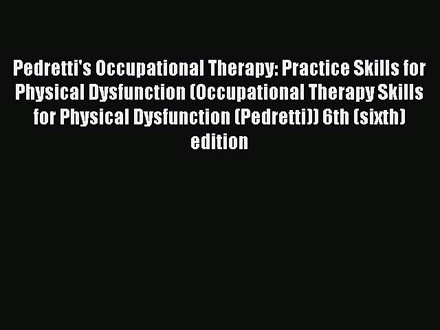 Pedretti Occupational Therapy