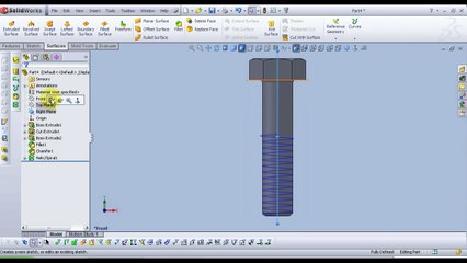 Best OF SolidWorks- Bolt and Nut