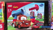 GIANT EGG SURPRISE OPENING LEGO Olaf Disney Toys Cars Lightning McQueen Surprise Toys Kids Video