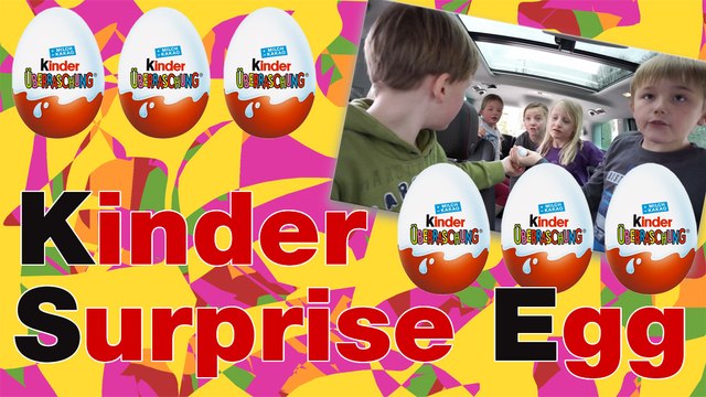 Happy Easter 2016: Kinder Surprise Egg Hunt in a Seat Alhambra | Kinder Chocolate | Kinder Egg | Meike & Leo