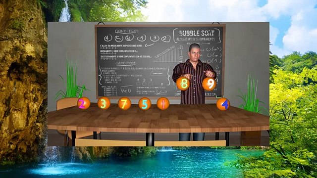 Sorting Algorithms - Chapter 1 - Bubble Sort 3D Animation (World Music 720p)