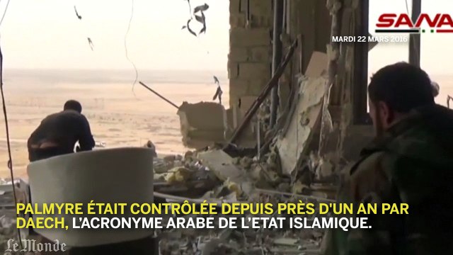 L'armée syrienne reprend la cité antique de Palmyre