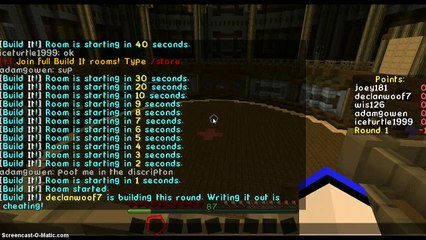 Minecraft Build it W/ Declan & Rupert