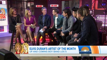 Meet Los 5! Elvis Duran’s Artist Of The Month | TODAY