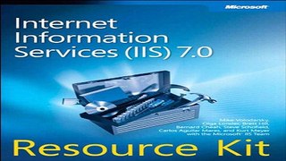 Download Internet Information Services  IIS  7 0 Resource Kit
