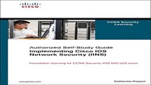 Read Implementing Cisco IOS Network Security  IINS    CCNA Security exam 640 553   Authorized Self