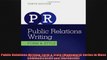 FULL PDF  Public Relations Writing Form  Style Wadsworth Series in Mass Communication and