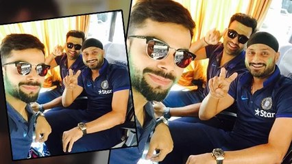 Virat Kohli Celebrates HOLI With Team INDIA