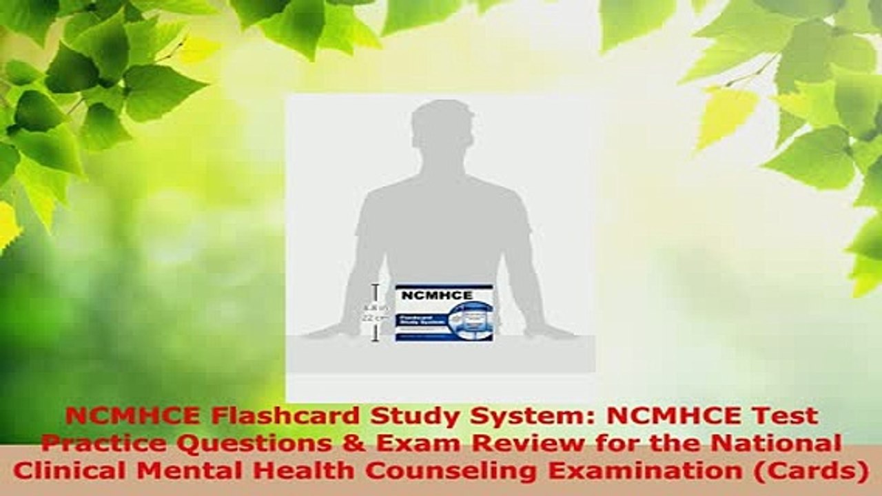 Download  NCMHCE Flashcard Study System NCMHCE Test Practice Questions  Exam Review for the Read Online