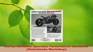 Download  HarleyDavidson Sportster Performance Handbook Motorbooks Workshop Free Books