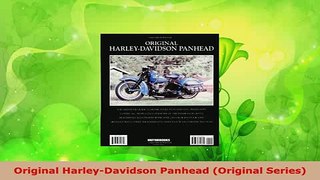 PDF  Original HarleyDavidson Panhead Original Series Ebook