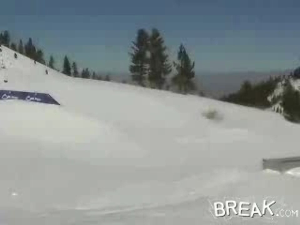 Régis fait du ski