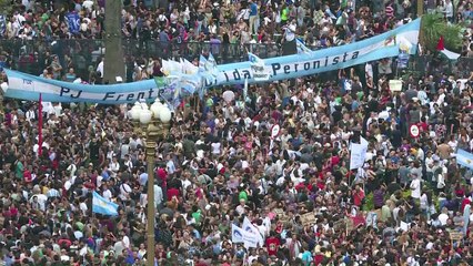 Argentinos recuerdan 40 años de golpe y dictadura