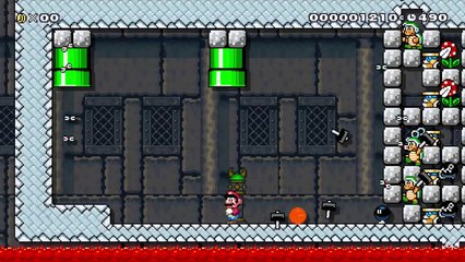 Super Mario Maker FAN LEVELS: Coax the bomb! - Part 35 - Game Bros