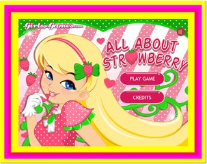All About Strawberry Top Kids Game For Girls 2016