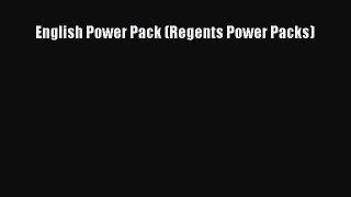 Read English Power Pack (Regents Power Packs) Ebook