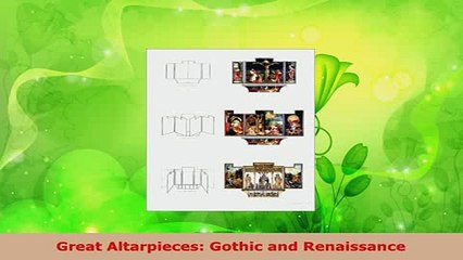 PDF  Great Altarpieces Gothic and Renaissance Ebook