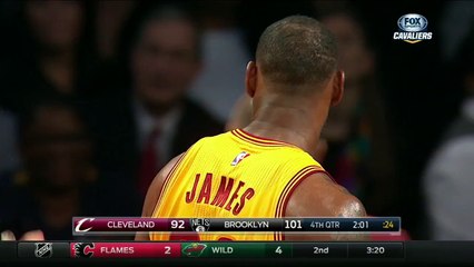 LeBron James dégoûté par la défense des Cavaliers
