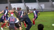 Enorme bagarre générale en rugby : Marine française VS Royal Navy