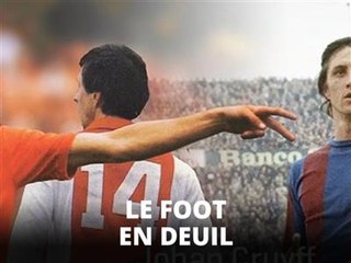 Le monde du football rend hommage à Johan Cruyff