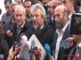 Can DÜndar ve Erdem Gül'den adliye önünde açıklama