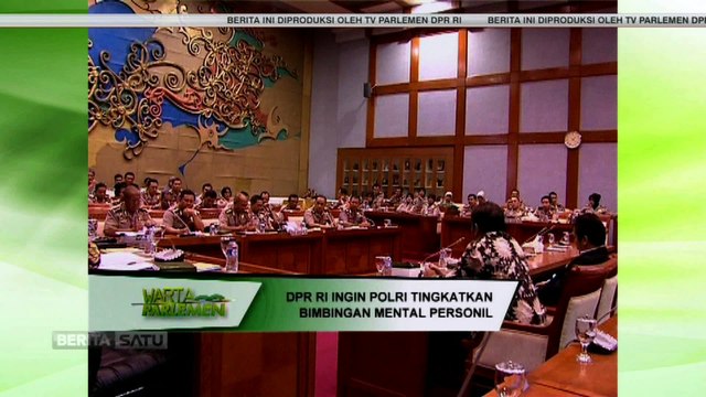 DPR Sesalkan Bintal di Kepolisian Daerah Dihapus