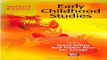 Download Early Childhood Studies  Second Edition  Early Childhood Studies Series