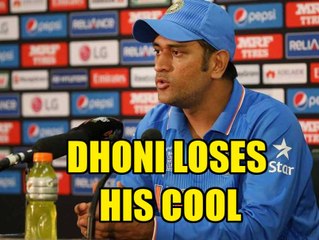 Dhoni Slams Media On Asking Question “You Hardly Won By 1 Run Against Bangladesh”