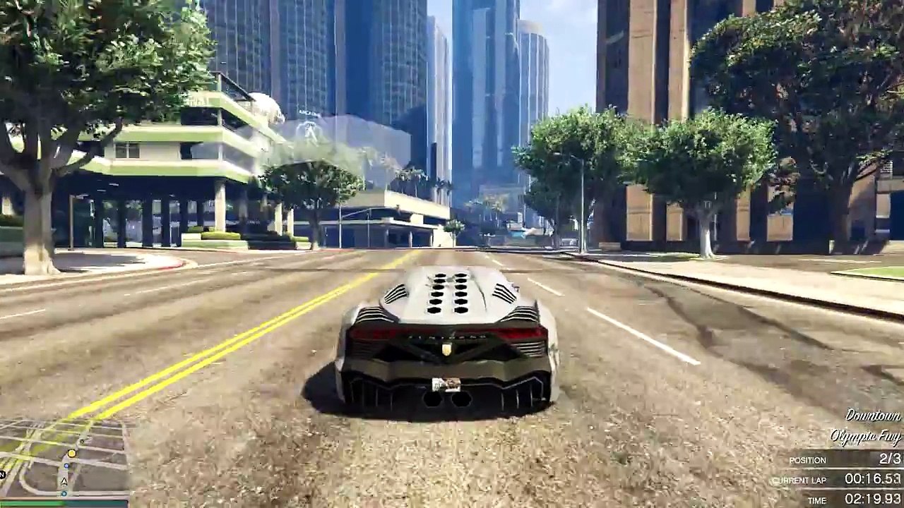 GTA 5: Crazy race with Insane crashes.