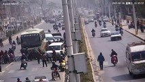 World Dangerous Bike Accident in nepal Babarmahal,Kathmandu Nepal │2015 YouTubevia torc