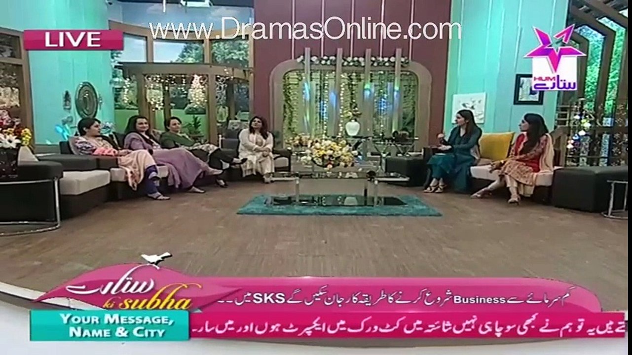 Sitaray Ki Subh With Shaista Lodhi - 25th March 2016 - Part 2