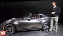 Mazda MX-5 RF 2016 : tout sur la version coupé-cabriolet [SALON DE NEW YORK 2016]