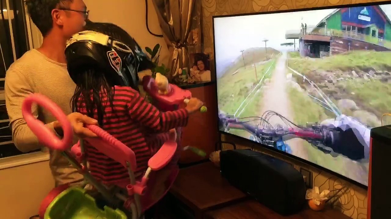 Un simulateur de vélo vraiment réaliste