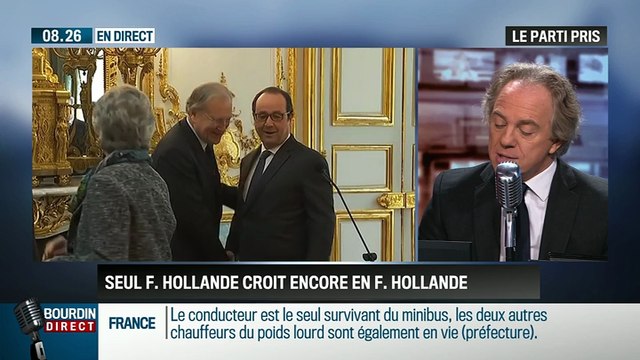 Le parti pris d'Hervé Gattegno : Il n'y a plus que François Hollande pour croire en François Hollande – 25/03